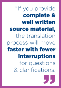 Translation image