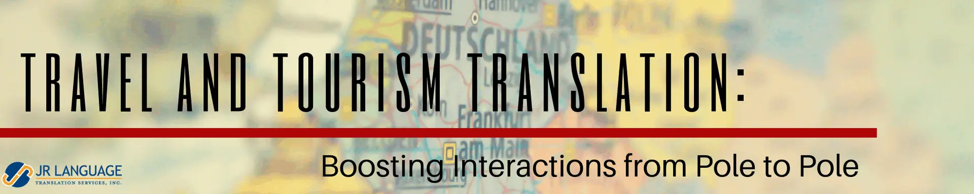 travel and tourism translation banner image