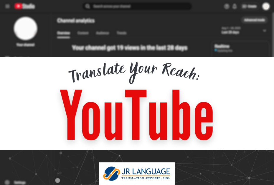 YouTube Translation Services Image