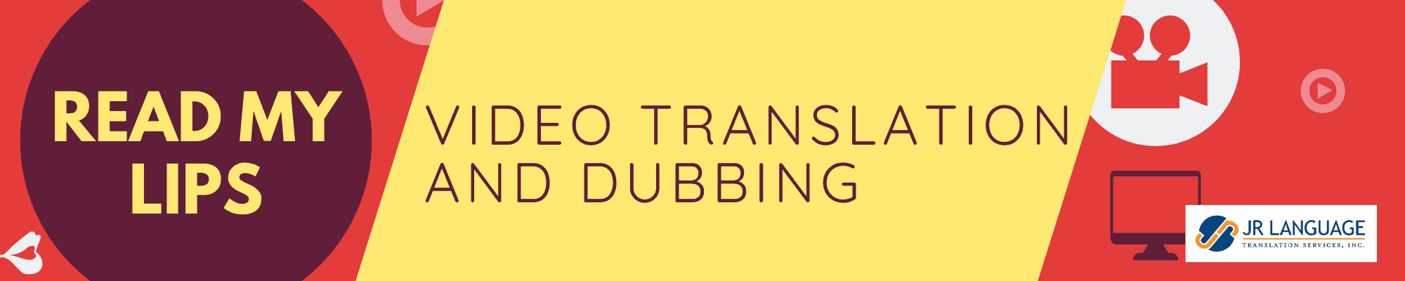 Dubbing Video Translations Banner Image