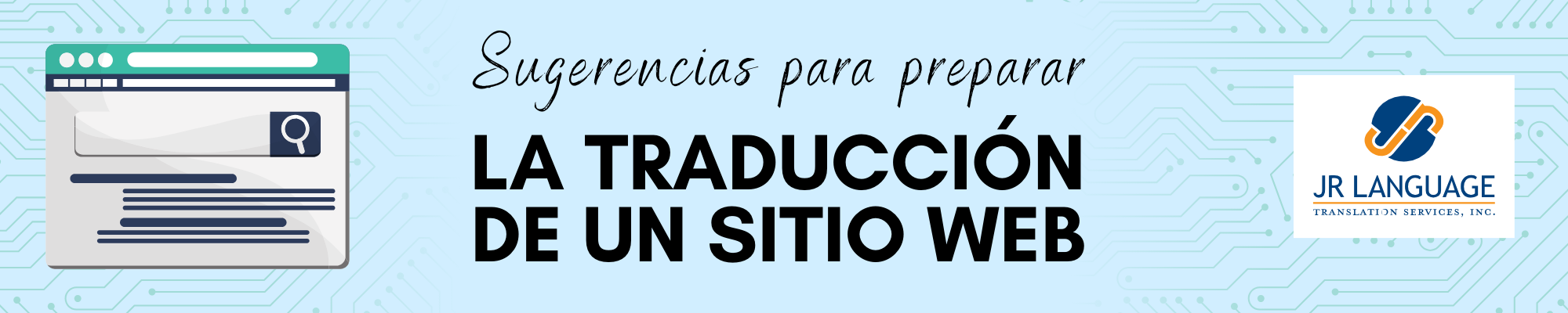 Traducción de un sitio web banner image