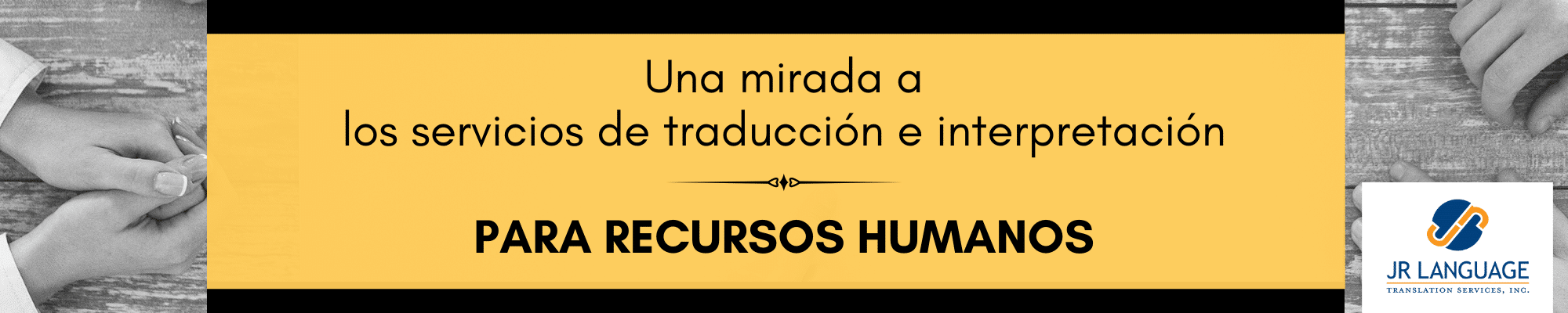 servicios de interpretación para Recursos humanos