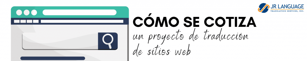 cotización de traducción de sitios web