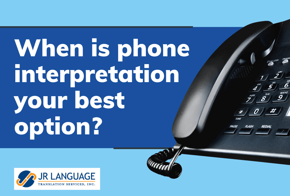 Over the phone interpretation feature image